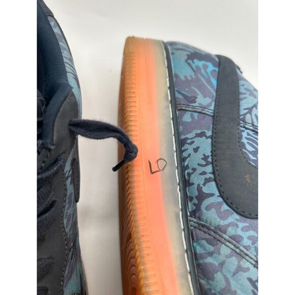 Nike Air Force 1 Low Downtown Dark Obsidian 579962-400 Size 13 - Picture 7 of 11